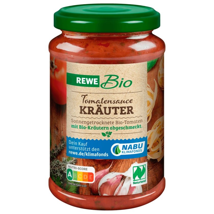 REWE Bio Naturland Tomatensauce Kräuter 350g